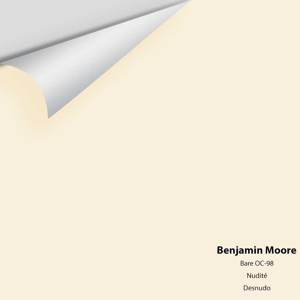 Digital color swatch of Benjamin Moore&#39;s Bare OC-98 Peel &amp; Stick Sample available at Anderson Paint in Michigan.