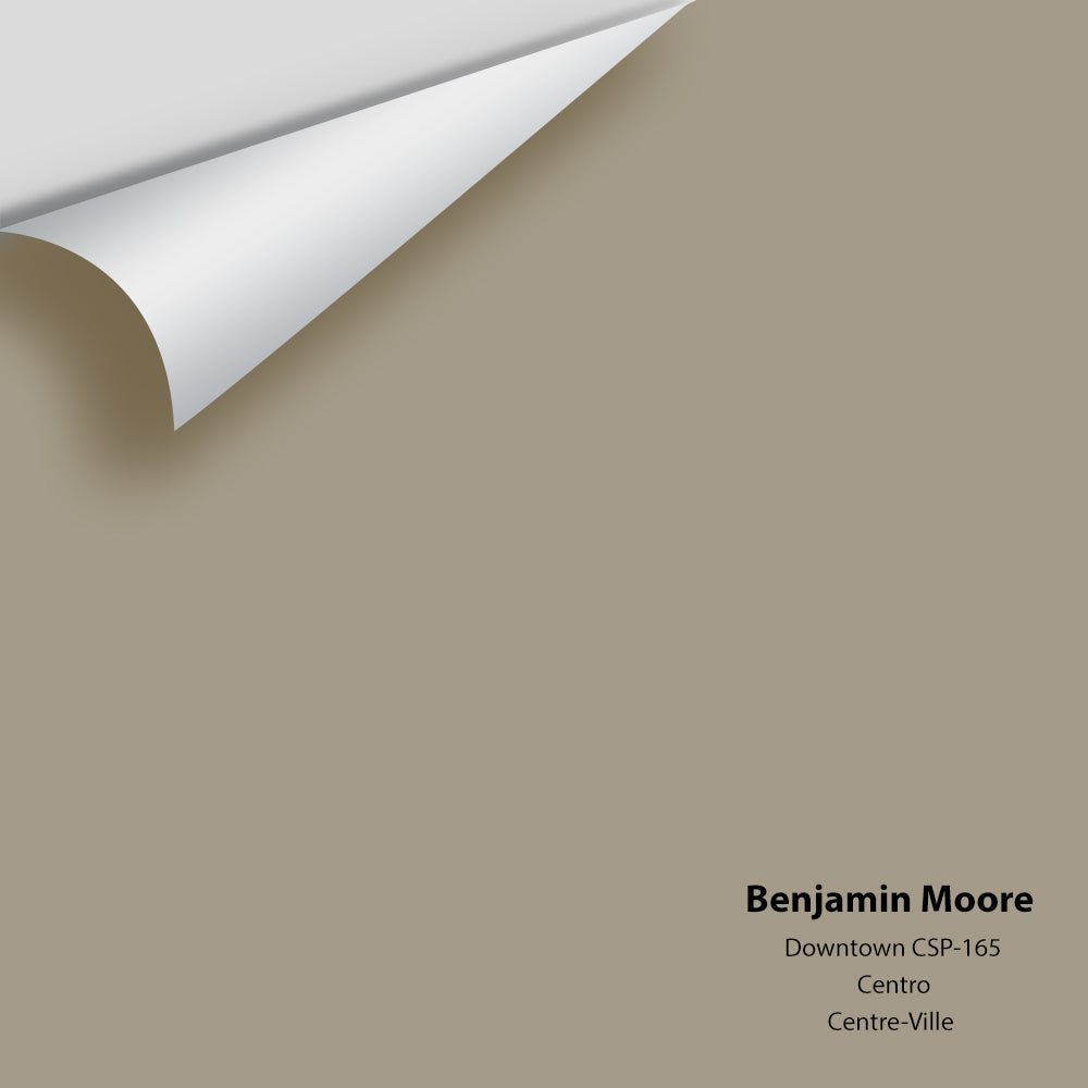 Digital color swatch of Benjamin Moore&#39;s Downtown CSP-165 Peel &amp; Stick Sample available at Anderson Paint in Michigan.