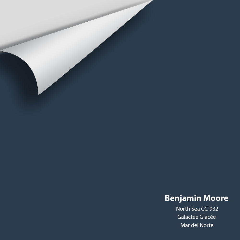 Digital color swatch of Benjamin Moore&#39;s North Sea CC-932 Peel &amp; Stick Sample available at Anderson Paint in Michigan.
