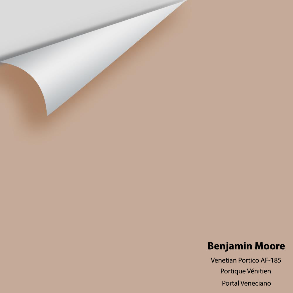 Digital color swatch of Benjamin Moore&#39;s Venetian Portico AF-185 Peel &amp; Stick Sample available at Anderson Paint in Michigan.