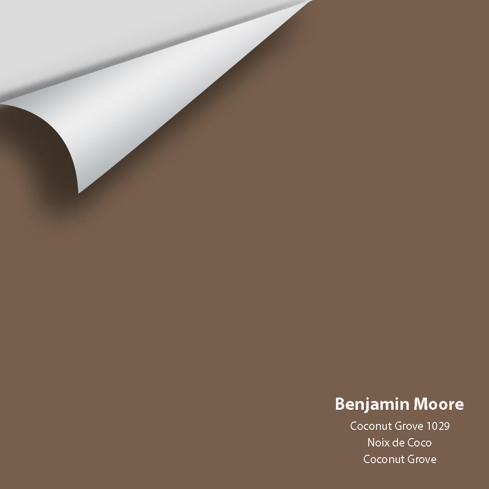 Digital color swatch of Benjamin Moore&#39;s Coconut Grove 1029 Peel &amp; Stick Sample available at Anderson Paint in Michigan.