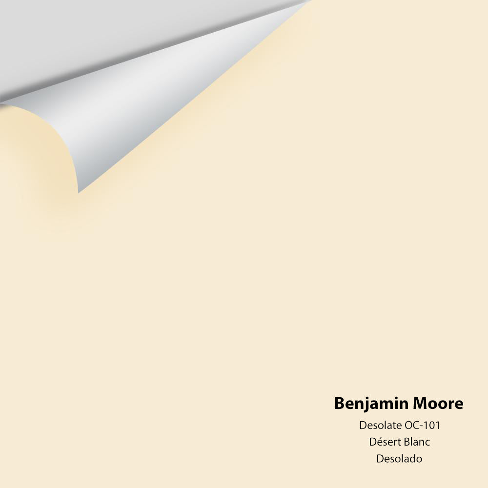 Digital color swatch of Benjamin Moore&#39;s Desolate OC-101 Peel &amp; Stick Sample available at Anderson Paint in Michigan.