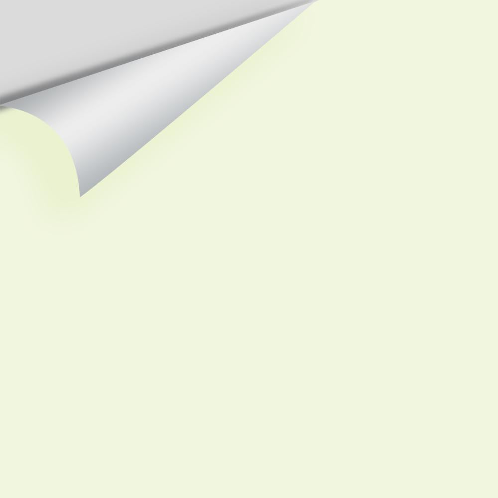 Digital color swatch of Benjamin Moore&#39;s Frosty Lime 2029-70 Peel &amp; Stick Sample available at Anderson Paint in Michigan.
