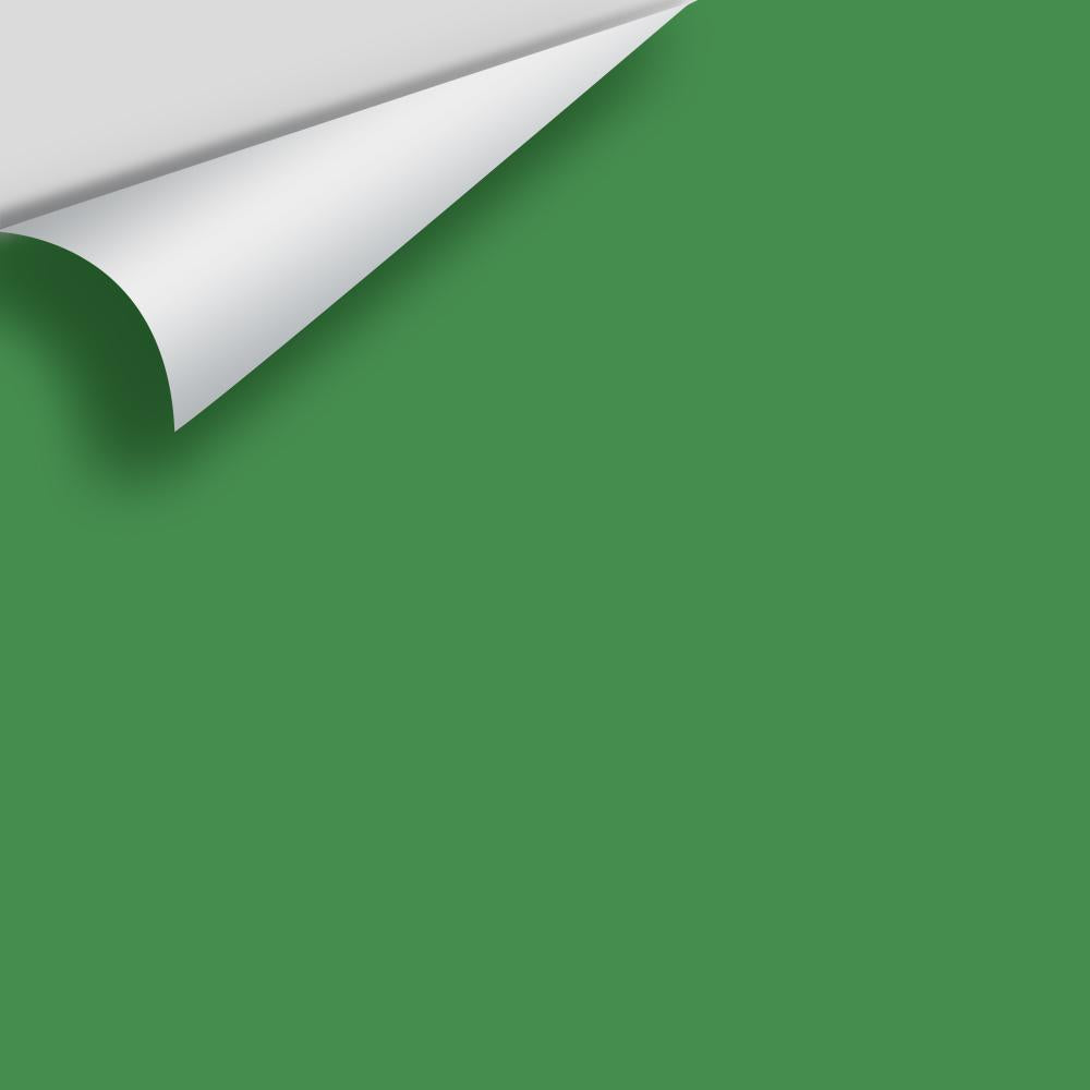 Digital color swatch of Benjamin Moore&#39;s Grassy Fields 2034-30 Peel &amp; Stick Sample available at Anderson Paint in Michigan.