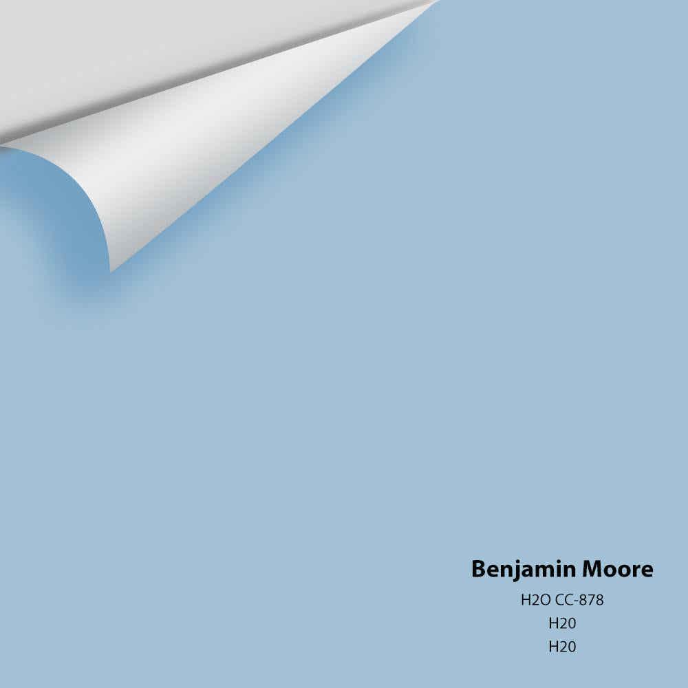 Digital color swatch of Benjamin Moore&#39;s H2O CC-878 Peel &amp; Stick Sample available at Anderson Paint in Michigan.