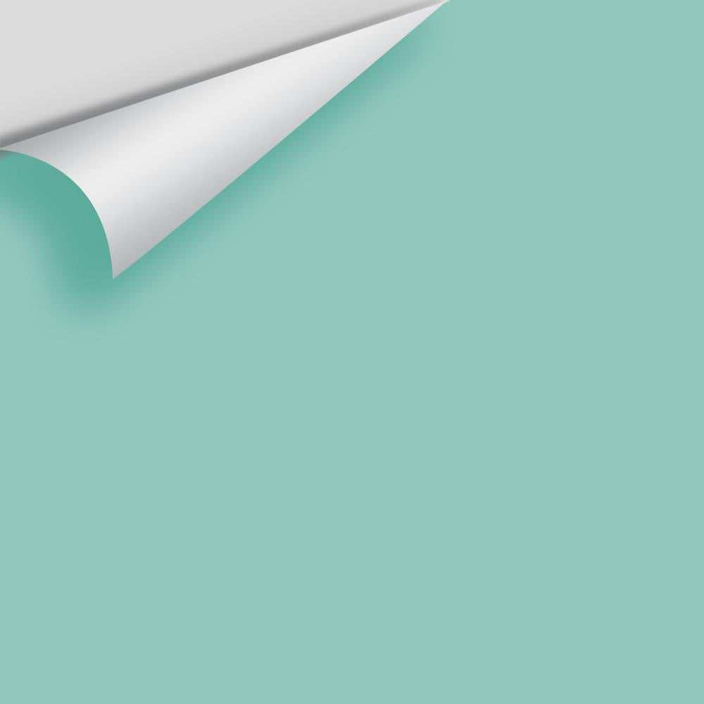 Digital color swatch of Benjamin Moore&#39;s Hazy Blue 2040-50 Peel &amp; Stick Sample available at Anderson Paint in Michigan.