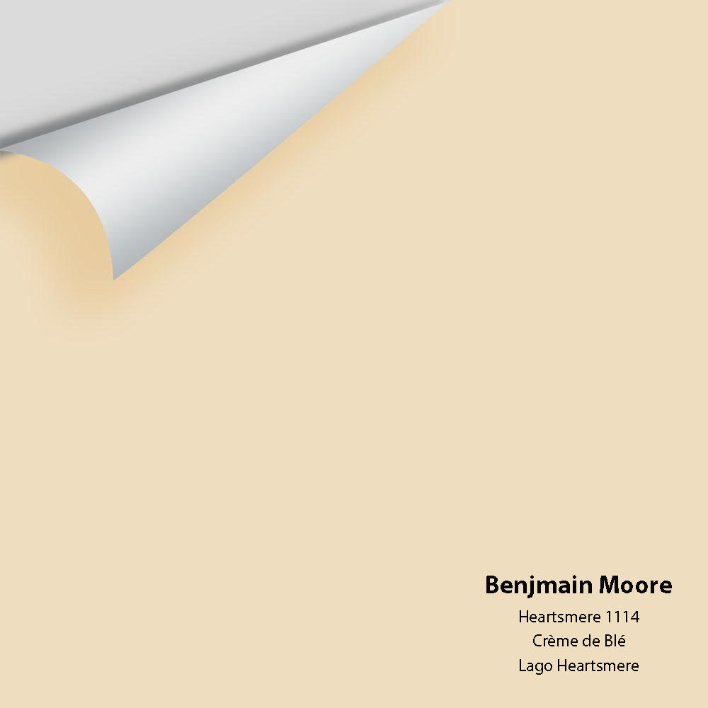 Digital color swatch of Benjamin Moore&#39;s Heartsmere 1114 Peel &amp; Stick Sample available at Anderson Paint in Michigan.