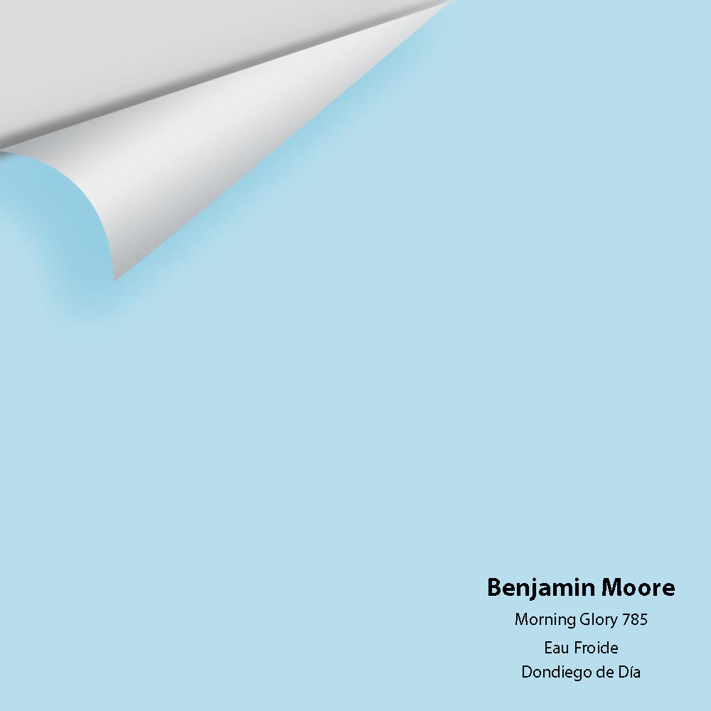Digital color swatch of Benjamin Moore&#39;s Morning Glory 785 Peel &amp; Stick Sample available at Anderson Paint in Michigan.
