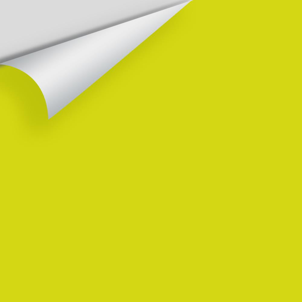 Digital color swatch of Benjamin Moore&#39;s New Lime 2025-30 Peel &amp; Stick Sample available at Anderson Paint in Michigan.