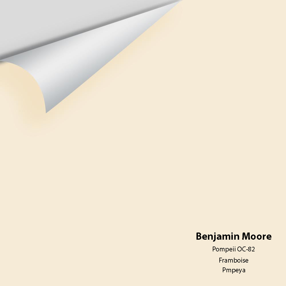 Digital color swatch of Benjamin Moore&#39;s Pompeii OC-82 Peel &amp; Stick Sample available at Anderson Paint in Michigan.