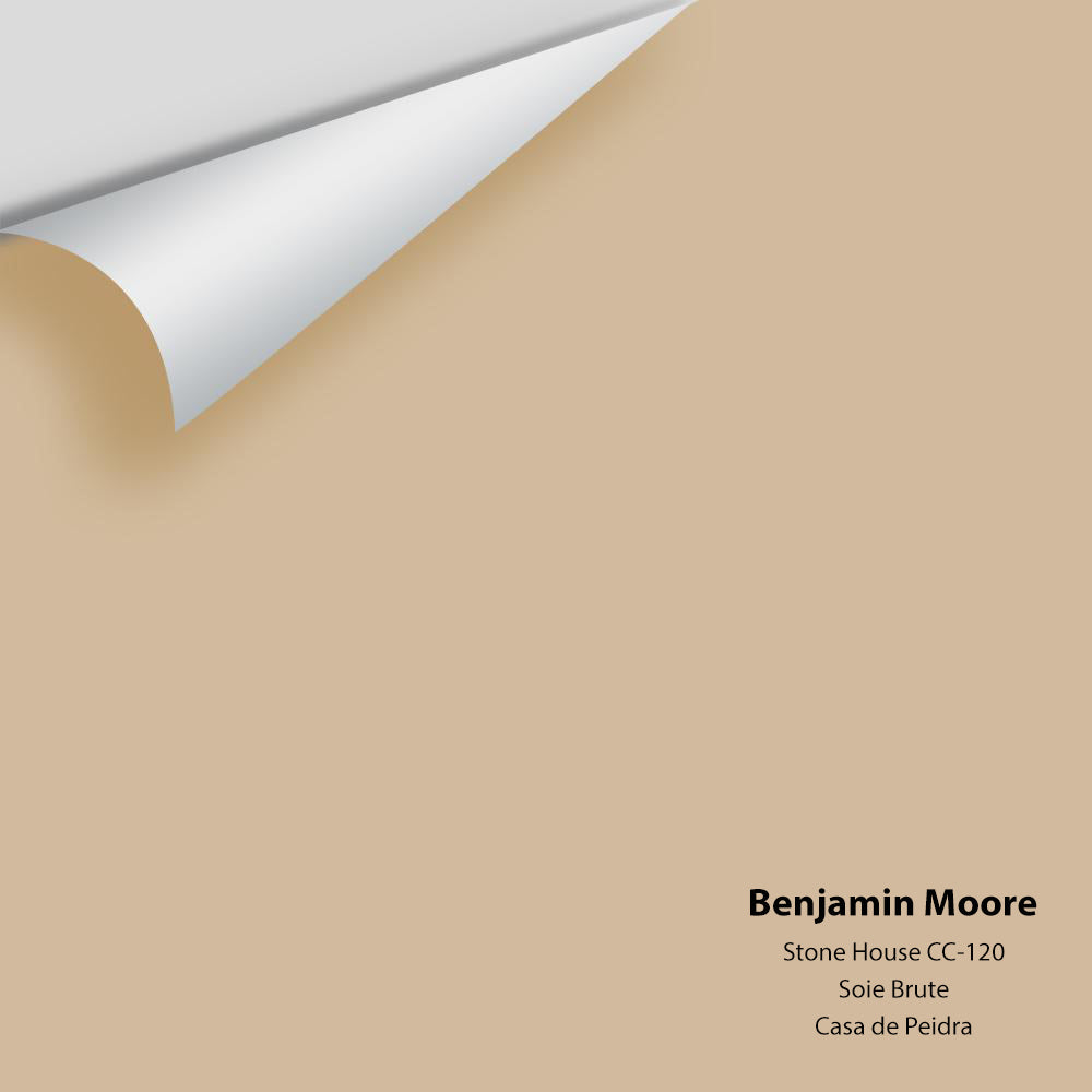 Digital color swatch of Benjamin Moore&#39;s Stone House 1039 Peel &amp; Stick Sample available at Anderson Paint in Michigan.