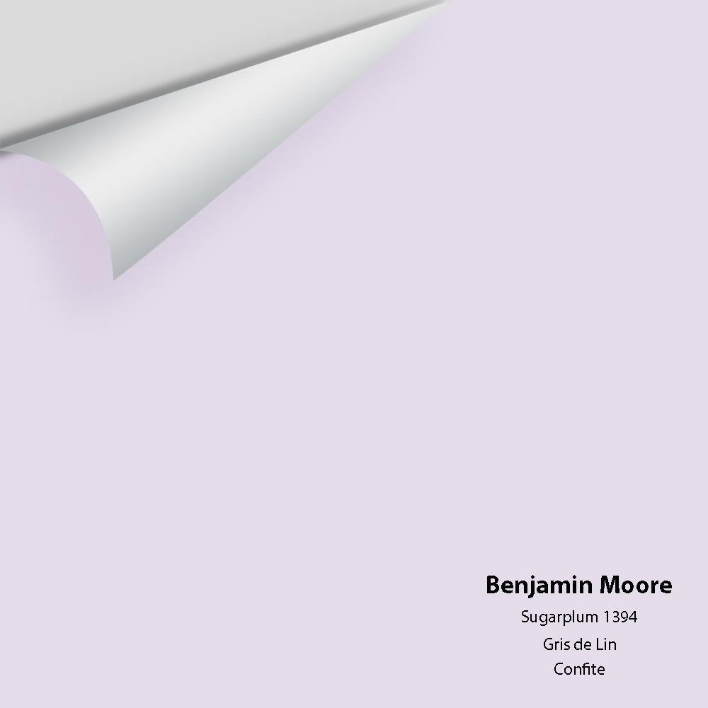 Digital color swatch of Benjamin Moore&#39;s Sugarplum 1394 Peel &amp; Stick Sample available at Anderson Paint in Michigan.