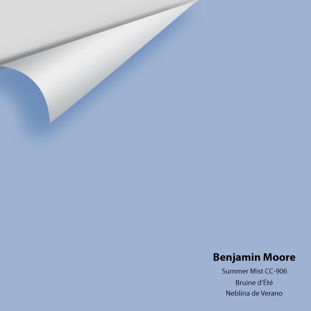 Digital color swatch of Benjamin Moore&#39;s Summer Mist CC-906 Peel &amp; Stick Sample available at Anderson Paint in Michigan.
