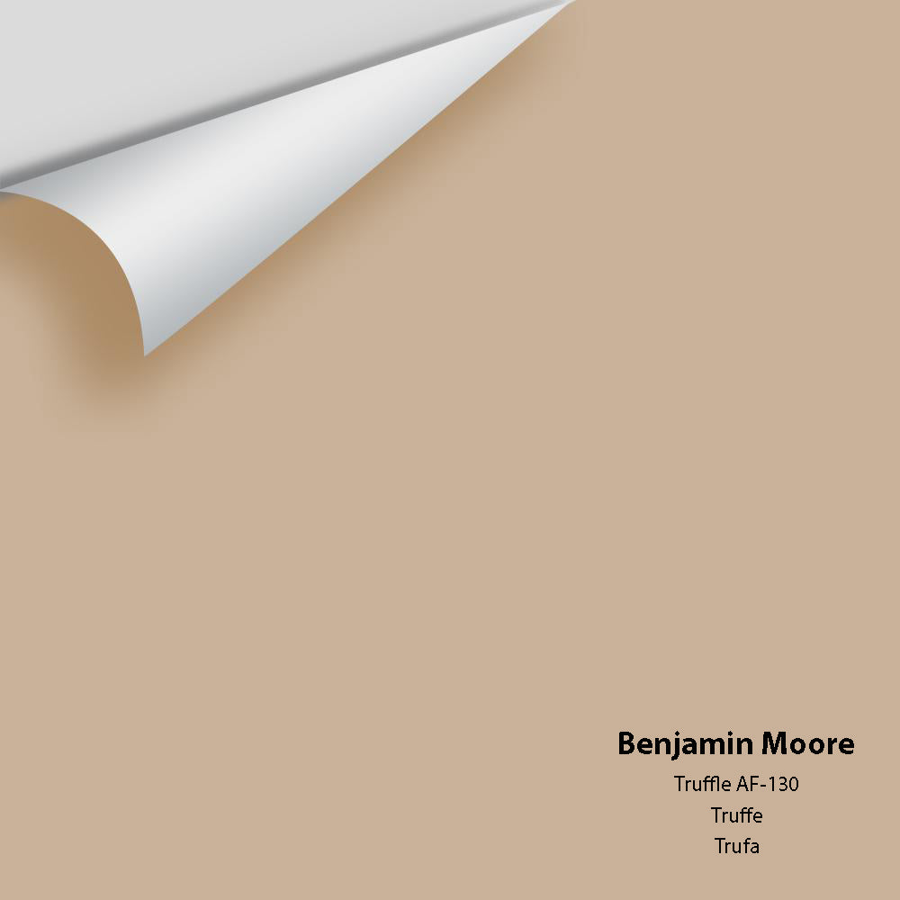 Digital color swatch of Benjamin Moore&#39;s Truffle AF-130 Peel &amp; Stick Sample available at Anderson Paint in Michigan.