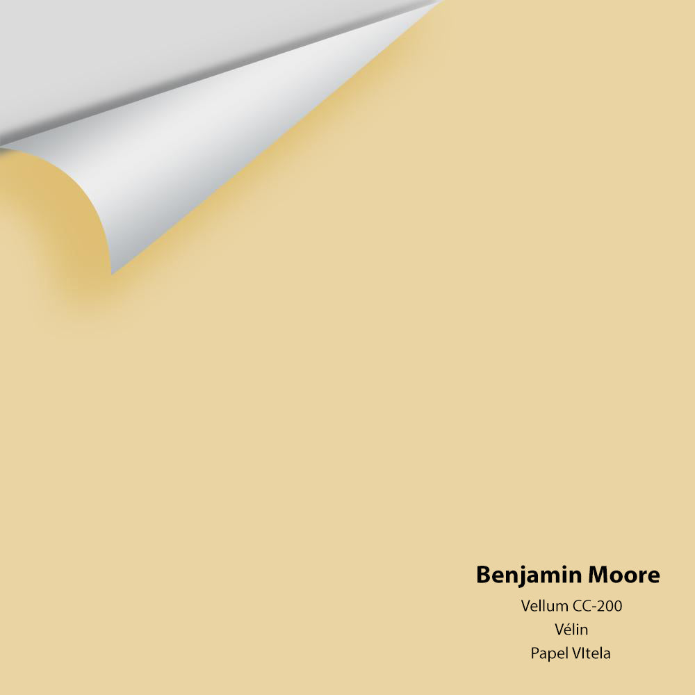 Digital color swatch of Benjamin Moore&#39;s Vellum CC-200 Peel &amp; Stick Sample available at Anderson Paint in Michigan.