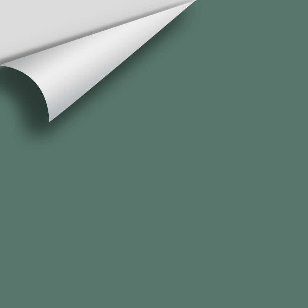 Digital color swatch of Benjamin Moore&#39;s Verdigris 685 Peel &amp; Stick Sample available at Anderson Paint in Michigan.