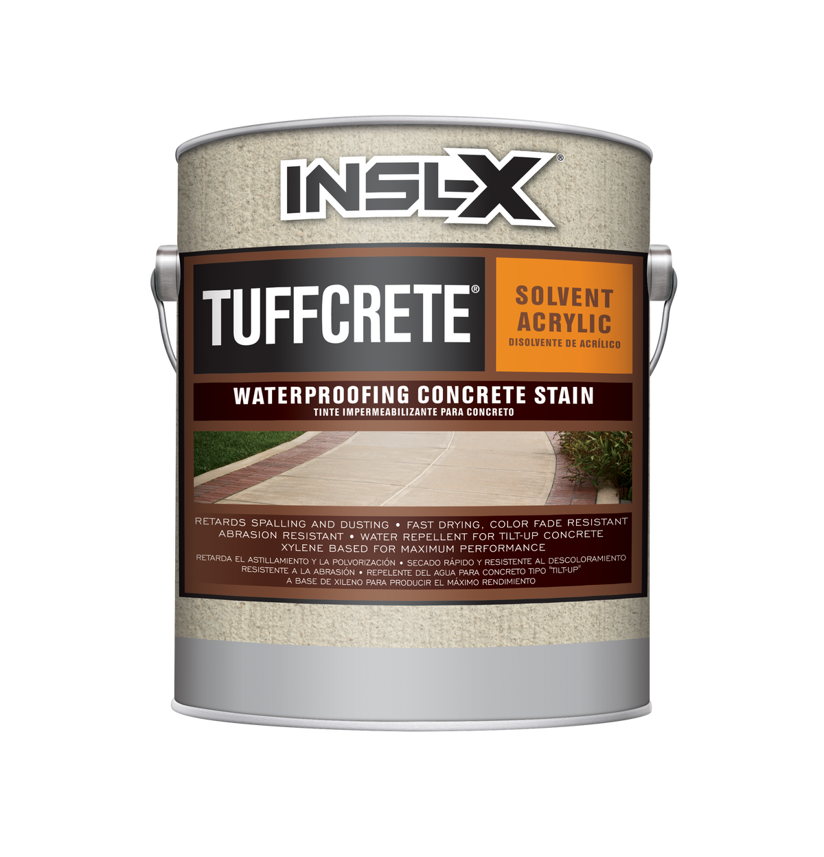 INSLX Tuffcrete Concrete Stain available online and in-store at Anderson Paint Company.