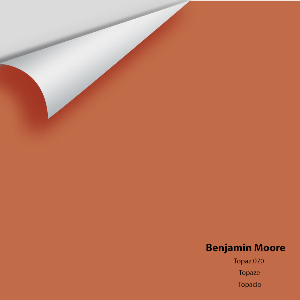 Digital color swatch of Benjamin Moore&#39;s Topaz 70 Peel &amp; Stick Sample available at Anderson Paint in Michigan.