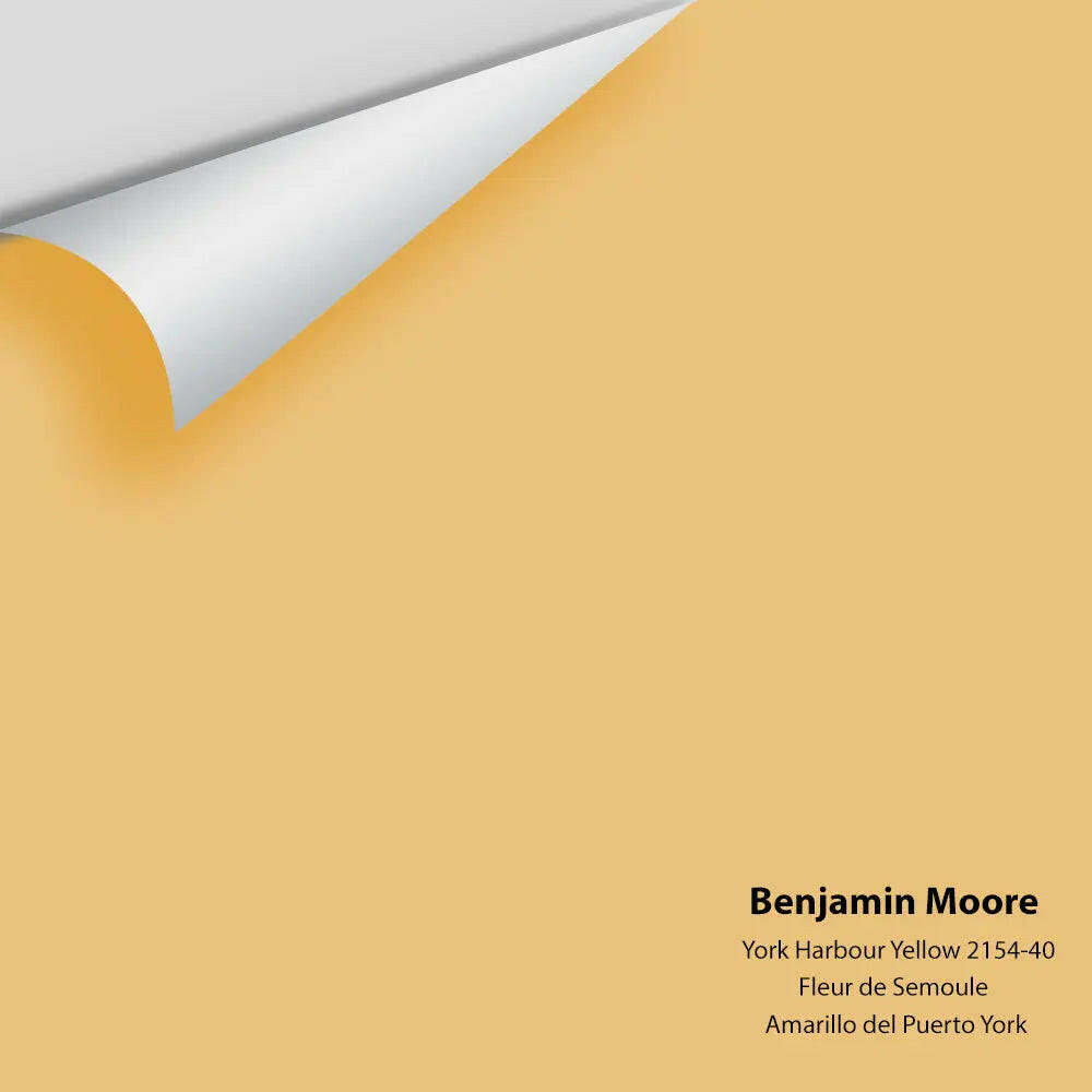 2154-40 York Harbour Yellow Peel &amp; Stick Paint Sample