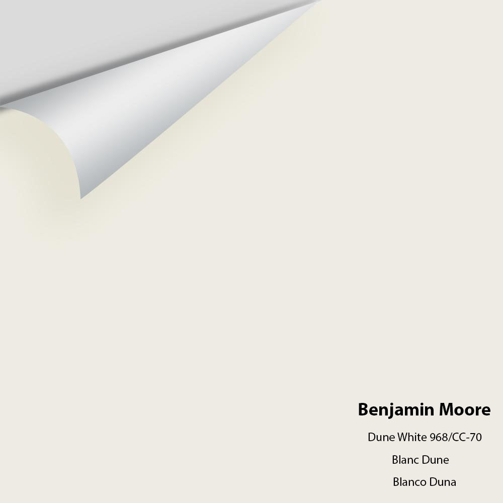 Digital color swatch of Benjamin Moore&#39;s Dune White CC-70 Peel &amp; Stick Sample available at Anderson Paint in Michigan.