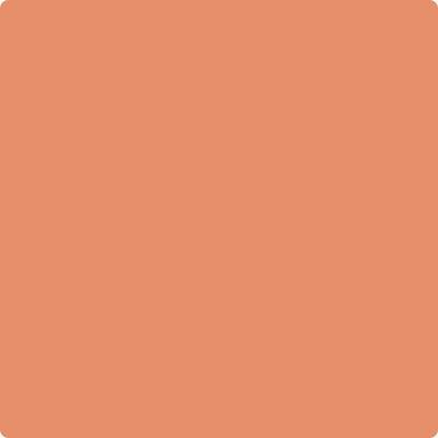 Shop the paint color 075 Flamingo Orange by Benjamin Moore at Anderson Paint Company in Ann Arbor, Michigan.
