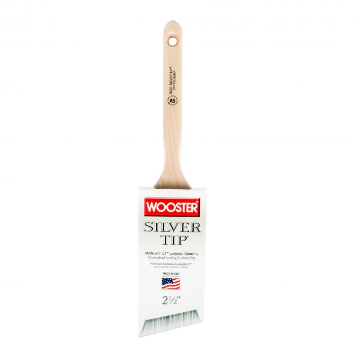 Better 2 in. Polyester Angled Sash Paint Brush for Water-Based