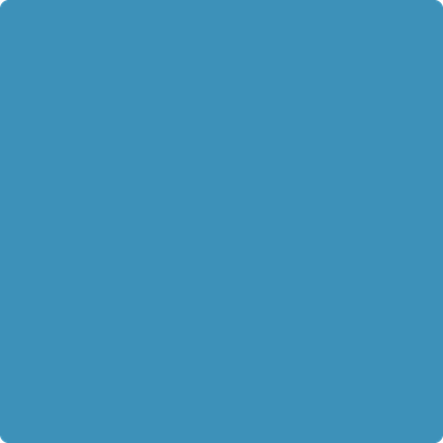 Shop the paint color 2061-40 Electric Blue by Benjamin Moore at Anderson Paint Company in Ann Arbor, Michigan.