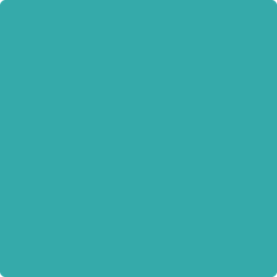 Shop the paint color 733 Palm Coast Teal by Benjamin Moore at Anderson Paint Company in Ann Arbor, Michigan.