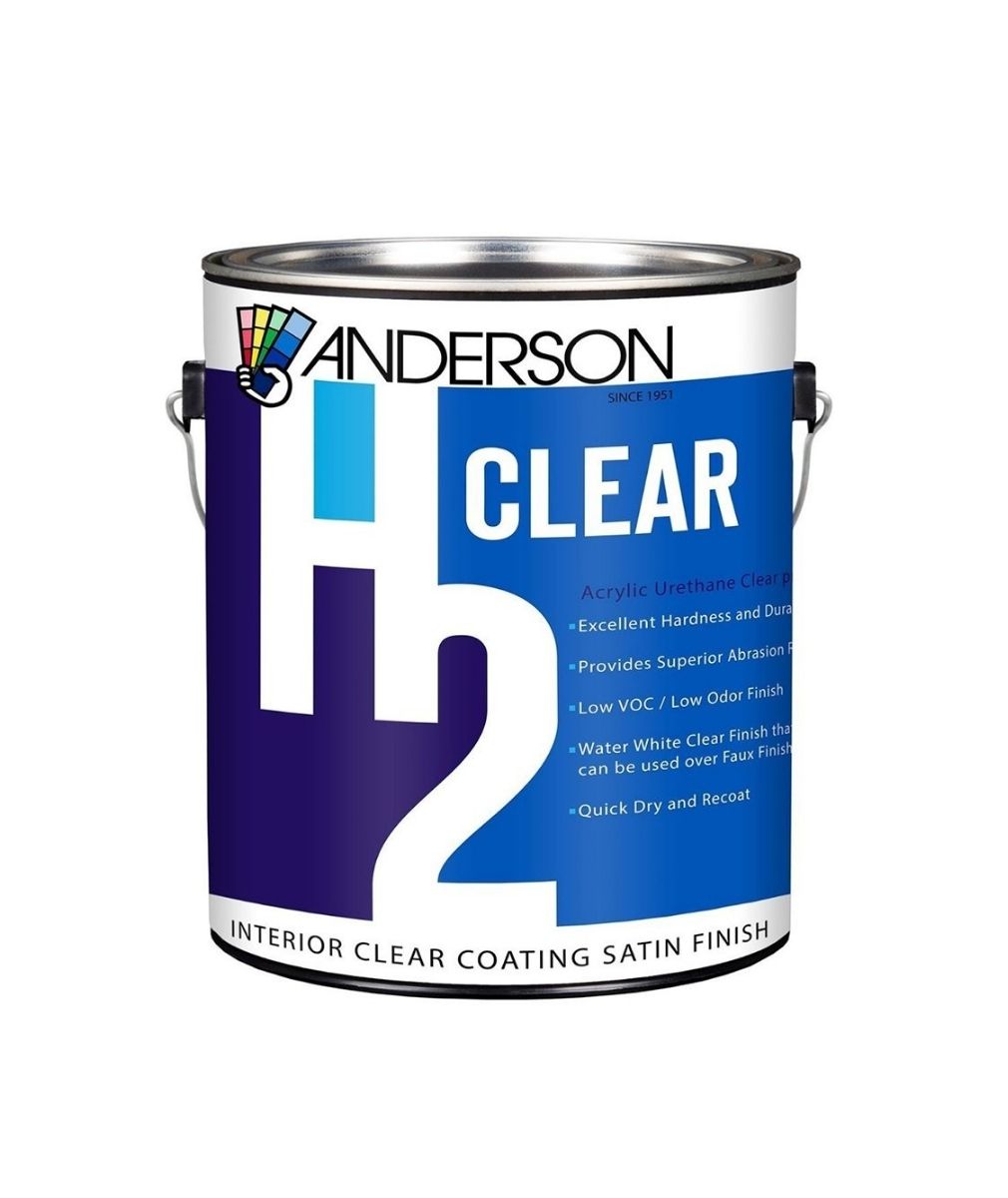 H2 Clear Acrylic Poly  Anderson Paint Company